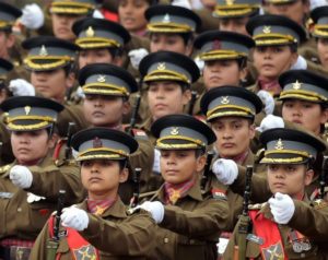 How can a girl join the Defence Services mainly in Indian Army?