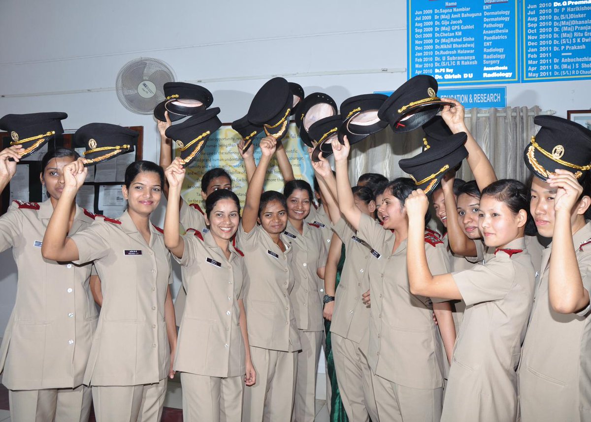 Join Military Nursing Service B.Sc. (Nursing) Course- Career for Girls after 12th