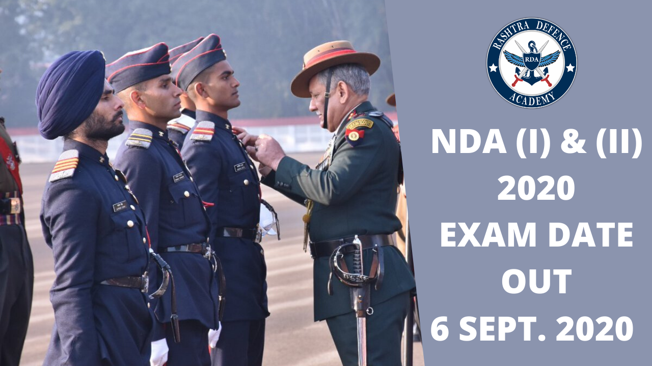 NDA & NA Exam 1 & 2 2020 | NDA New Exam Date on 6 Sep 2020