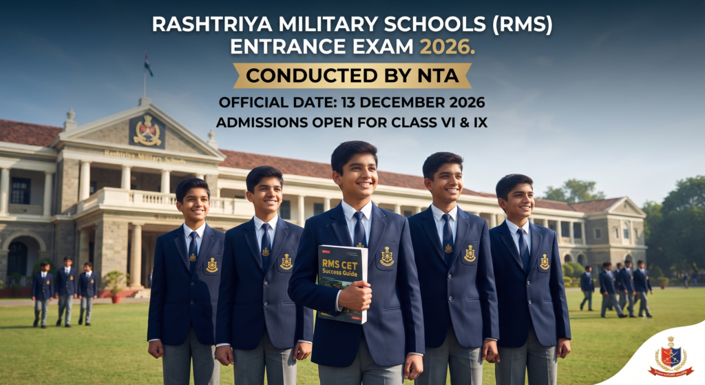 Rashtriya Military Schools CET 2026